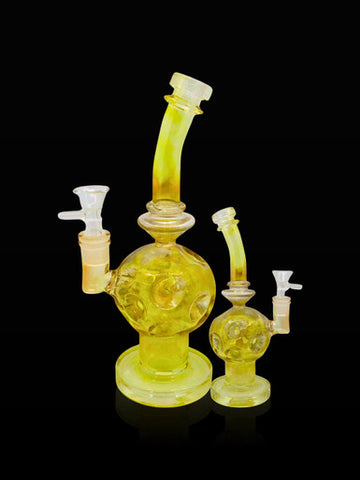 10" Color Changing Fume Water Pipe