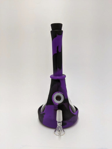 10" Silicone Beaker Water Pipe