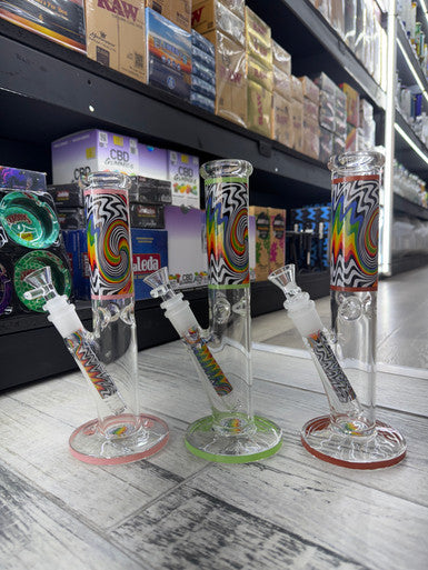 10” Zig Zag Water Pipe