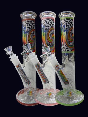 10” Zig Zag Water Pipe