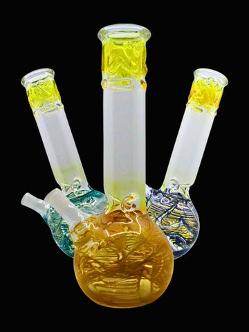 12" Fancy Color American Ball Water Pipe