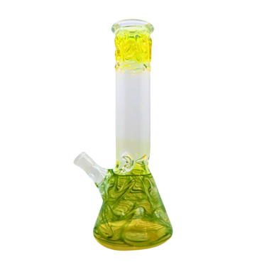 12" Fancy Color American Beaker Water Pipe