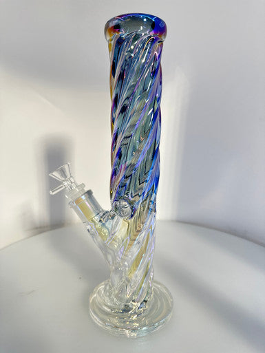 12” Twisted Electroplated St. Water Pipe Bongs