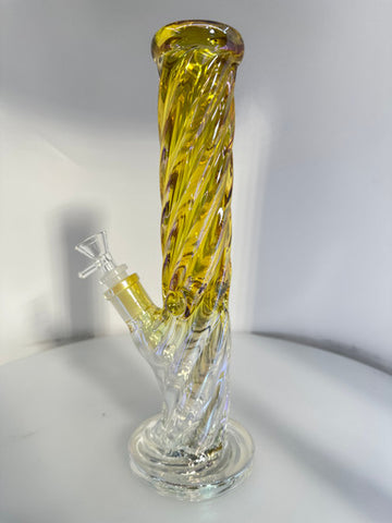 12” Twisted Electroplated St. Water Pipe Bongs