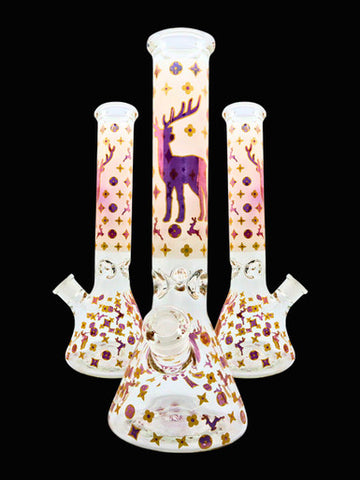 14" Christmas Theme Water Pipe