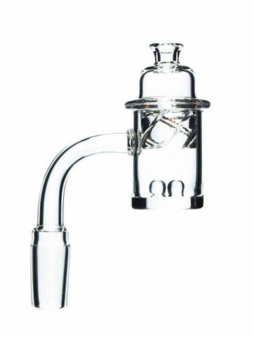 14 Male 90 Degree Airflow Carb Cap With Spin Ball Banger