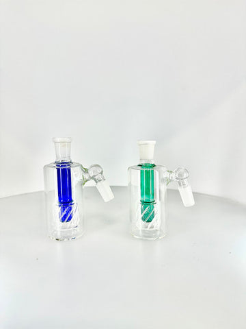 14mm 45 Degree Crush Perc Showered Head Ash Catcher