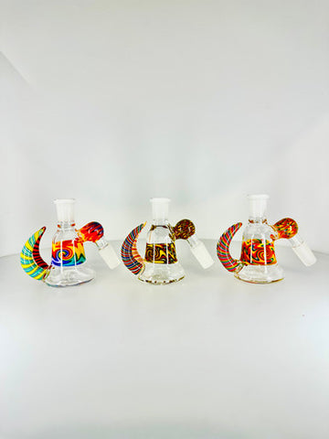 14mm 45 Degree Reversible Heady Dry Ash Catcher