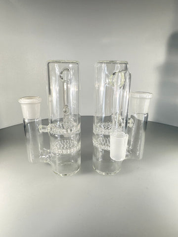 18mm 90 Degree Double Honeycomb Ash Catcher