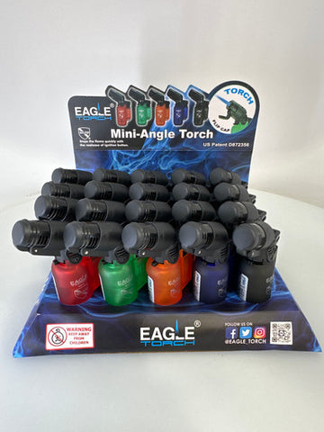 20ct. Mini Eagle Torch Lighter PT-116B Display