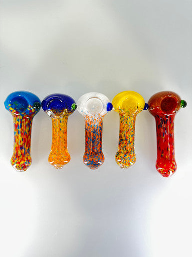 3” Frit Multicolor Hand Pipes