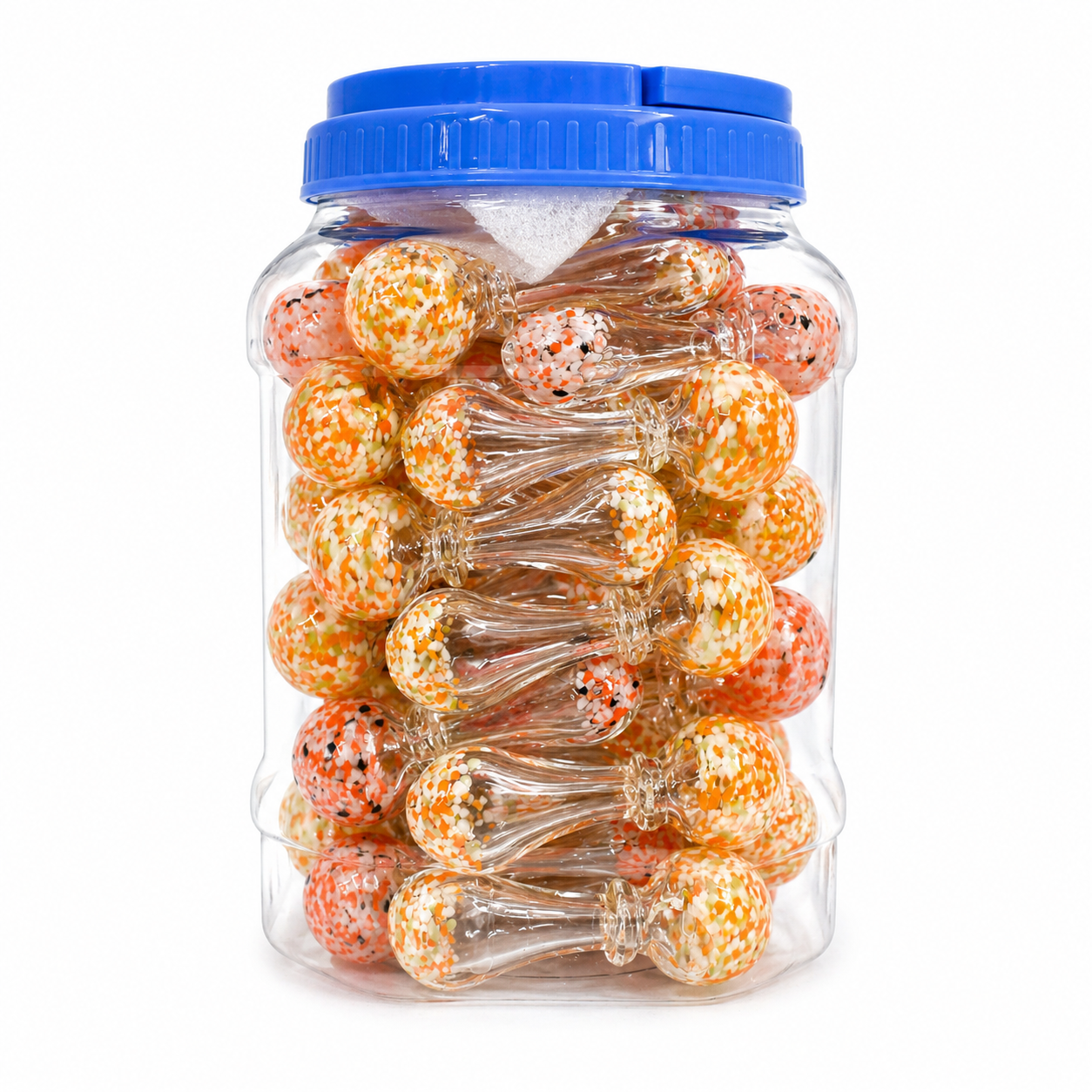 3" Frit Rim Spoon Jar (45 Count)