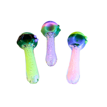Lotus Glass 4.5 Color Slime Joint Frit Spoon