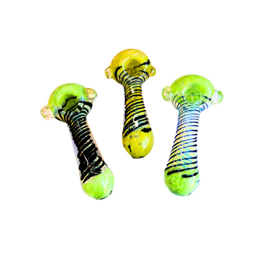 4.5" Frit Colorful Spoon