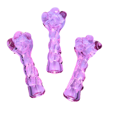 4.5" Purple Marble Spoon