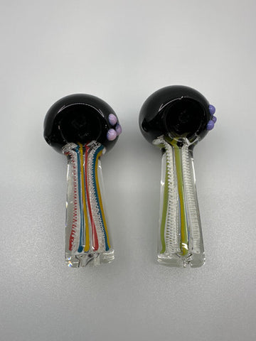 4.5” Colors Twisting  Spoon