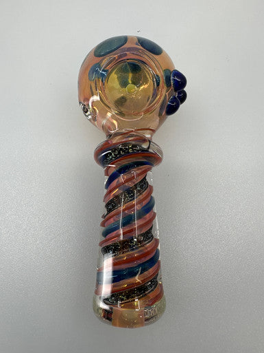 4.5” Gold Fume Rim Spoon