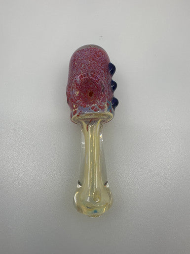 4.5” Ice Cream Shape Frit Hand Pipe