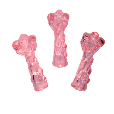 4.5" Pink Marble Spoon