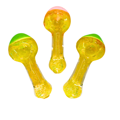 4.5" Yello Fume Honeycomb Spoon