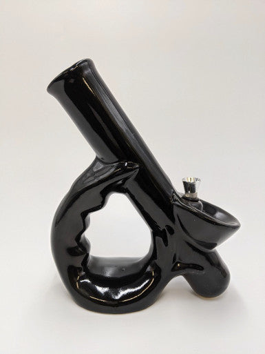 45° Tilted Neck Ceramic Tube Pipe