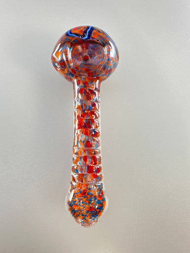 4” Colorful Frit Spoon