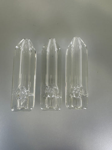 4” Ice Cube Clear Spoon
