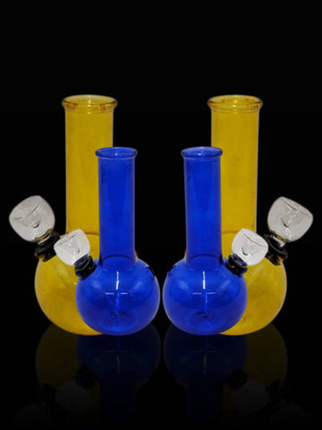 5" Mini Glass Water Pipe Bong | Mini Beaker Bong
