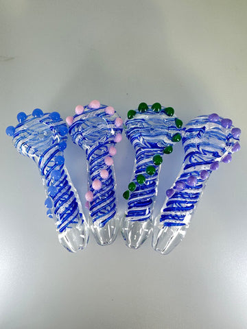5” Color Round Spoon