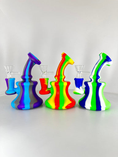5” Silicone Hanger Banger Water Pipe Bong