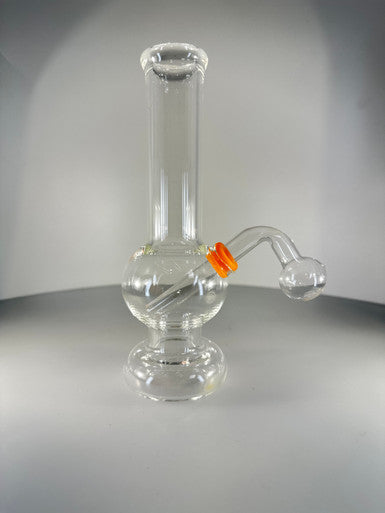 7.5” Clear Bubble Beaker OB Water Pipe