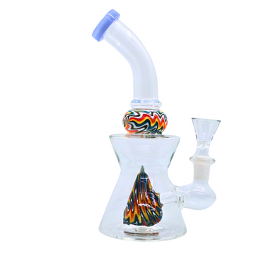 7" Reversable Cone Perk Water Pipe