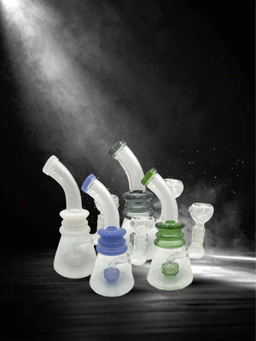 7” 3 Rim Showered Head Perk Water Pipe