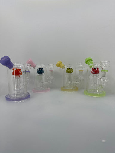 7” Mushroom Perc Heavy Water Pipe