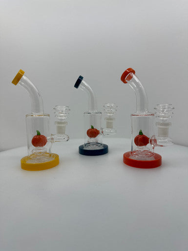 7” Pumpkin Perk Color Water Pipe