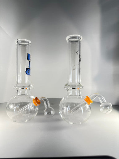 8” Clear Rim Ball Beaker OB Water Pipe