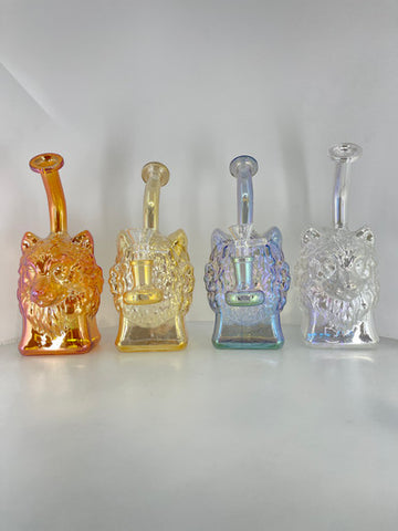8” Electroplated Wolf Water Pipe