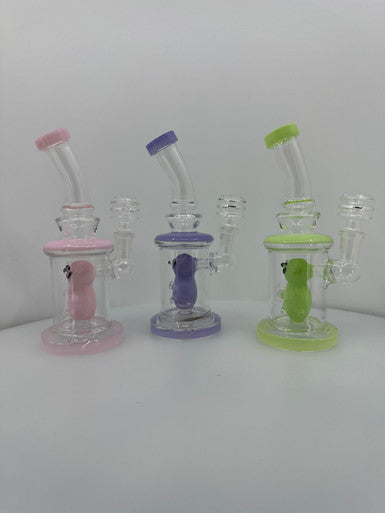 8” character Perc Water Pipe