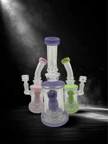 8” character Perc Water Pipe