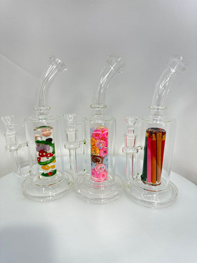 11” Fancy Glycerin Water Pipe Bong