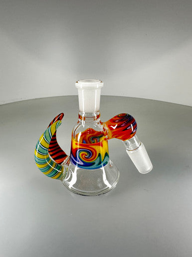 14mm 45 Degree Reversible Heady Dry Ash Catcher
