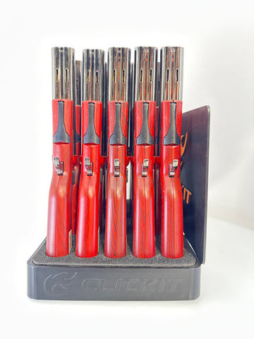 20ct. Clickit Gun Lighter Display