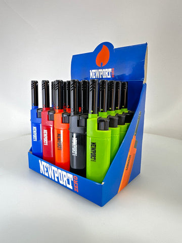 25ct. Newport Zero Lighter Display