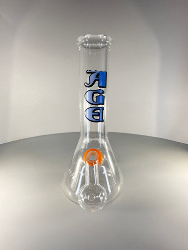 7” Clear Beaker OB Water Pipe