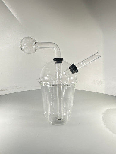 Clear Cup Shape OB Water Pipe