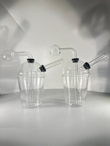 Clear Cup Shape OB Water Pipe