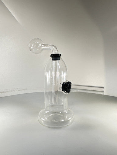 Clear Cylinder Shape OB Water Pipe