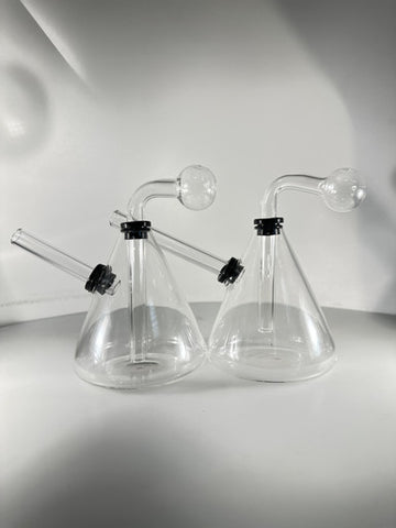 Clear Pyramid OB Water Pipe
