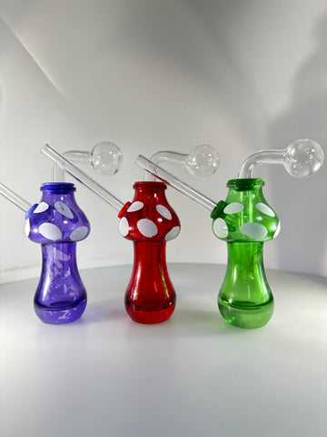Color Mushroom Shape OB Water Pipe