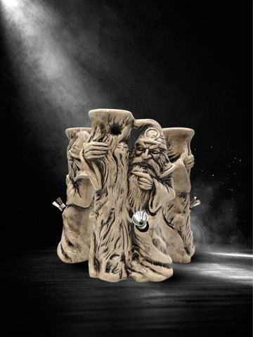 Crafty Wizard Ceramic Bong